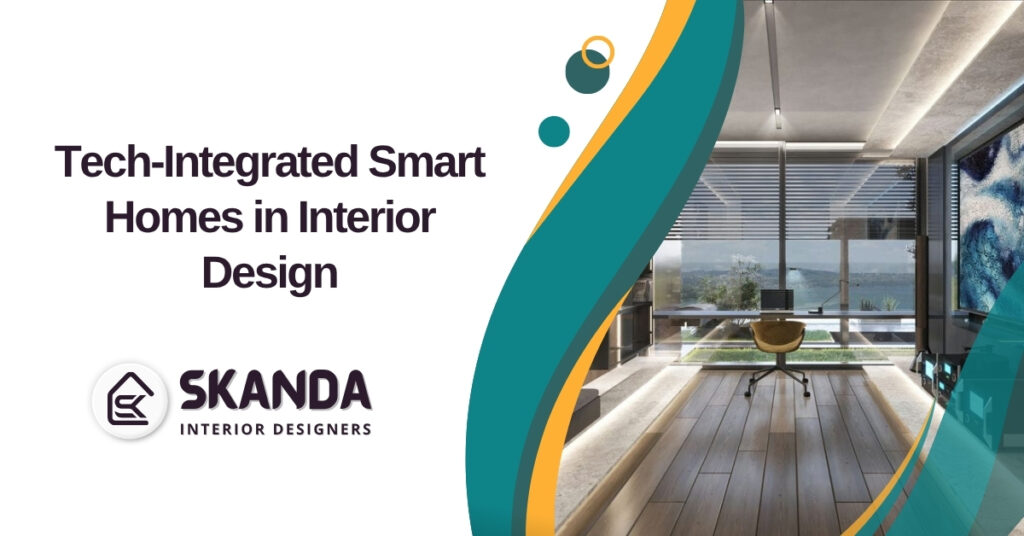 Modern Indian living room with integrated smart lighting and recessed speakers