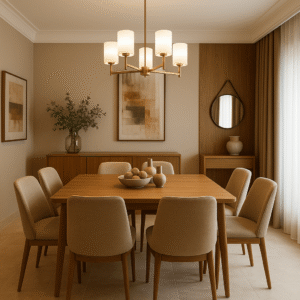 Dining Room Interior Designing in Tirupati