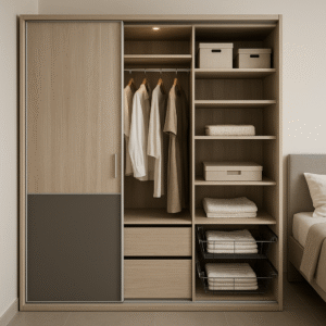 Wardrobes Interior Designing in Tirupati