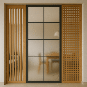 Modern Room Partitions Designing in Tirupati by Skanda Interior Designers